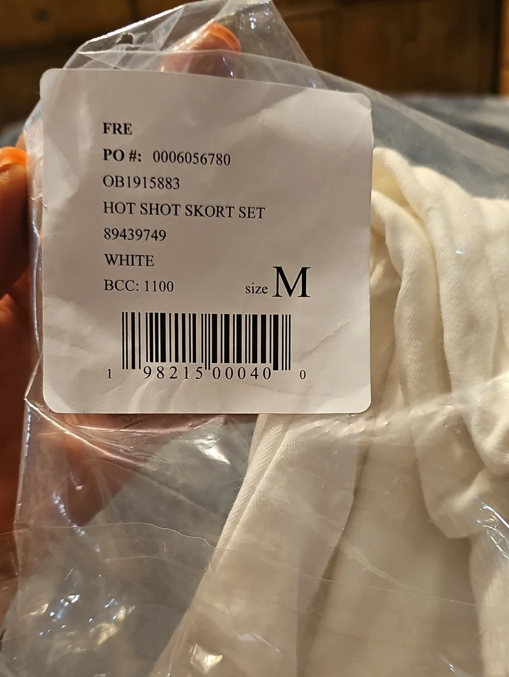 FP Movement by Free People Hot Shot Skort Set In White•Size M•NWT! - Picture 5 of 6